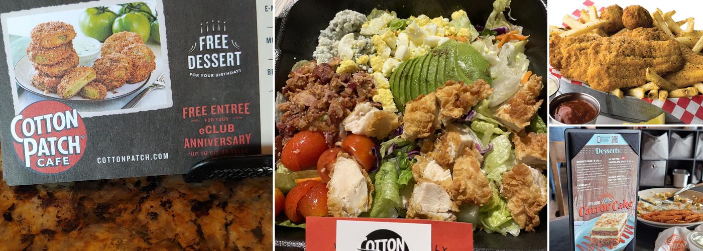 Cotton Patch Cafe Menu