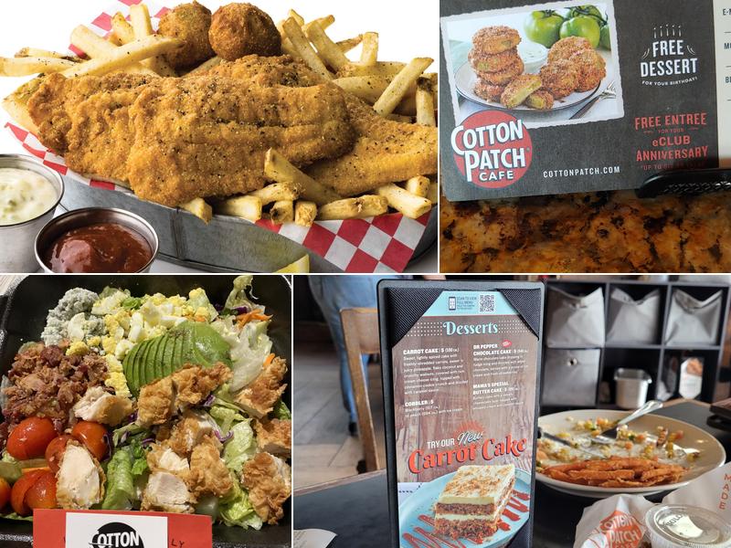 Cotton Patch Cafe Menu