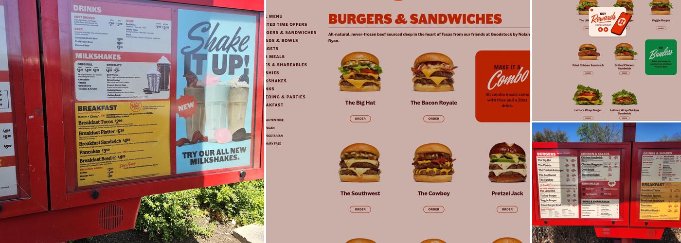 Hat Creek Burger Company Menu