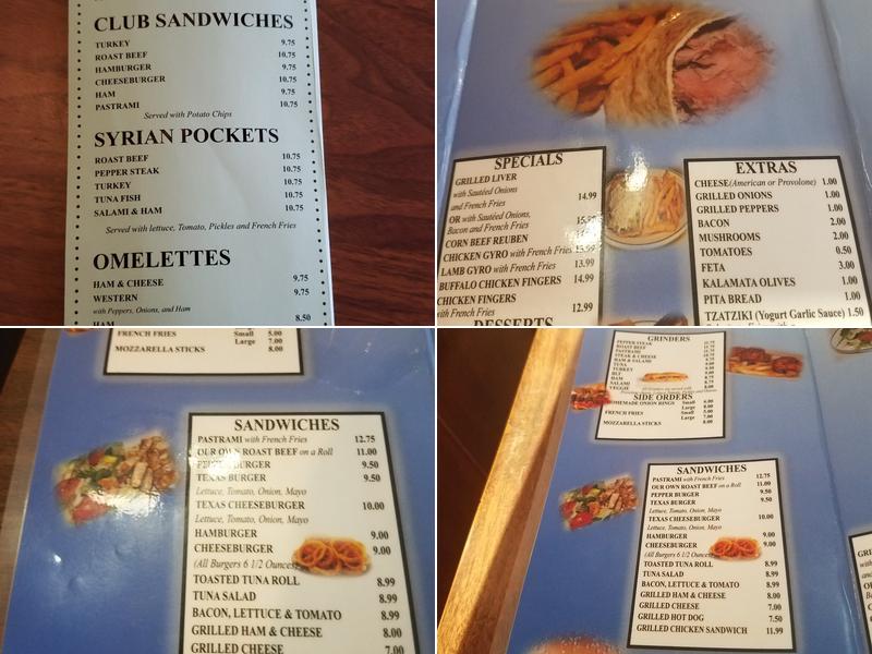 Gas Lighter Restaurant Menu