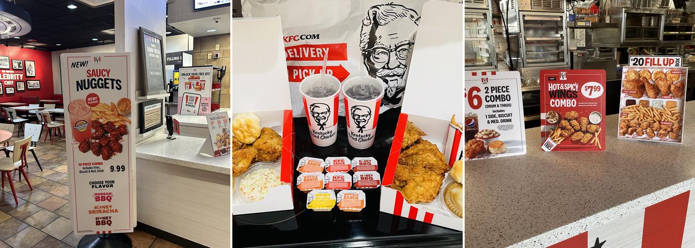 KFC Menu
