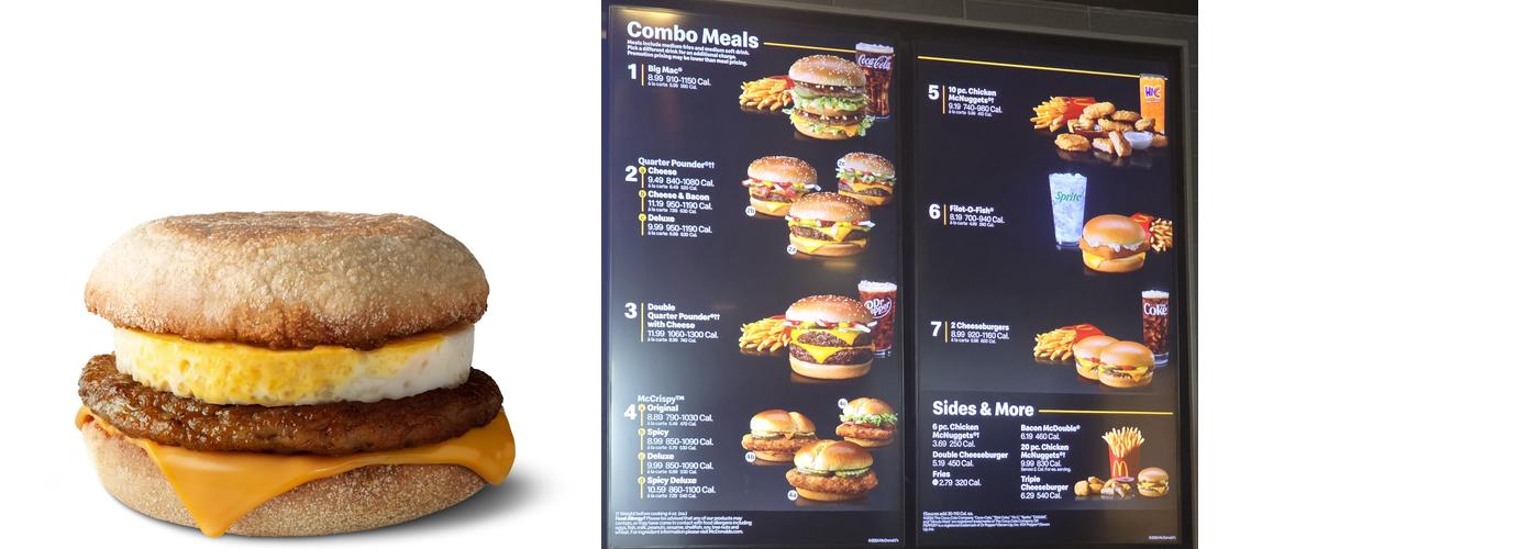 McDonald's Menu