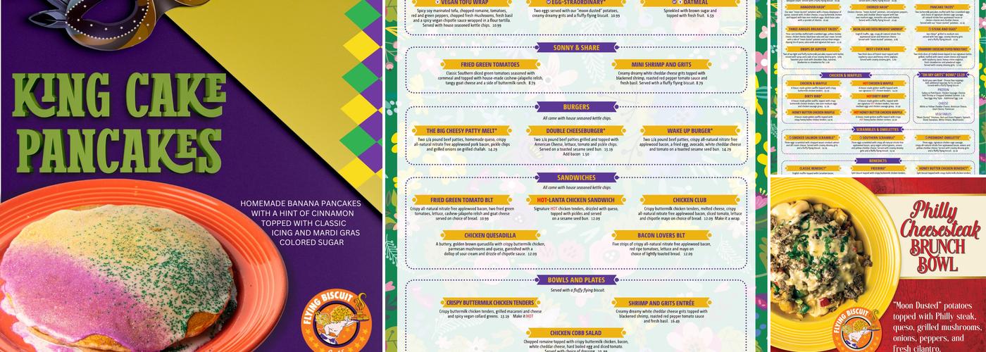 Flying Biscuit Café - Park Road Menu