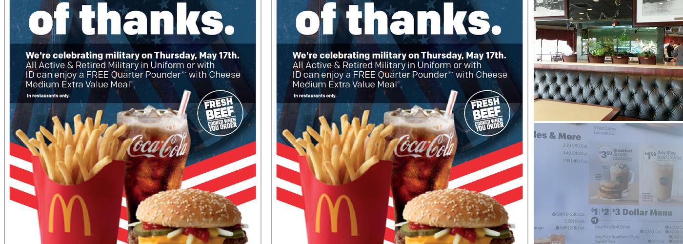 McDonald's Menu