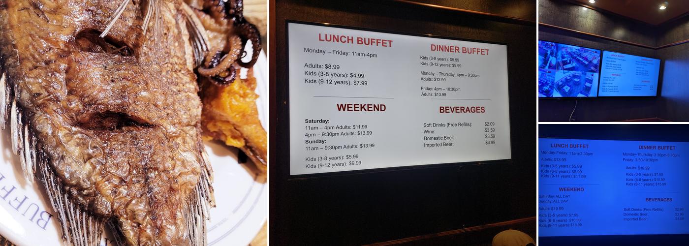 China Buffet Menu