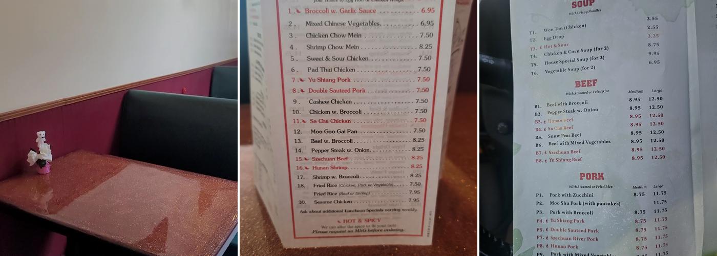 Best Wok Menu