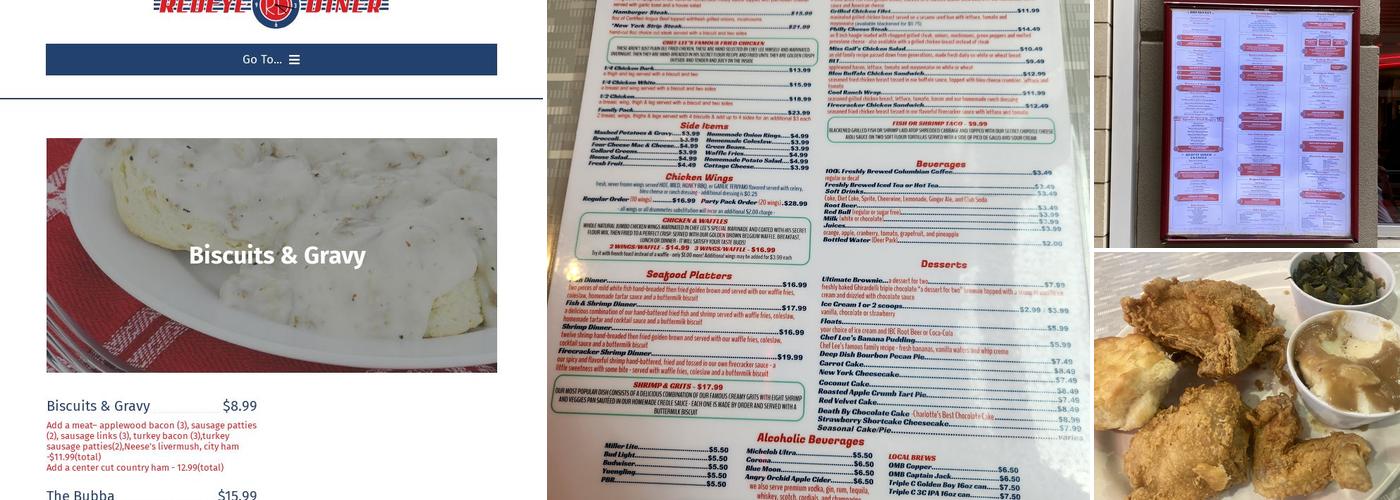 RedEye Diner Menu