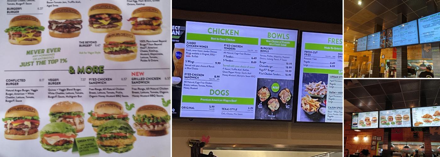 BurgerFi Menu