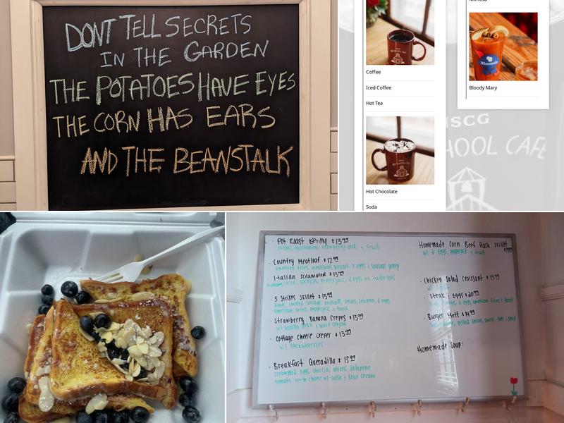 Red School Cafe Menu