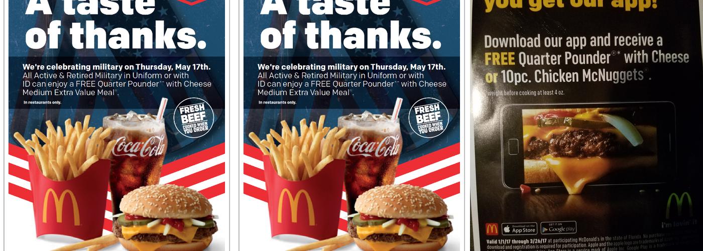 McDonald's Menu