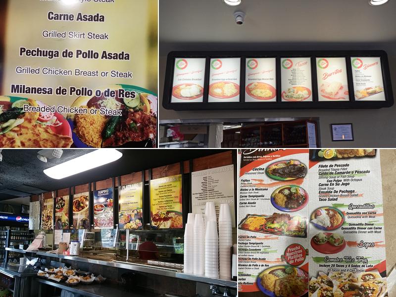 Los Comales Round Lake Menu