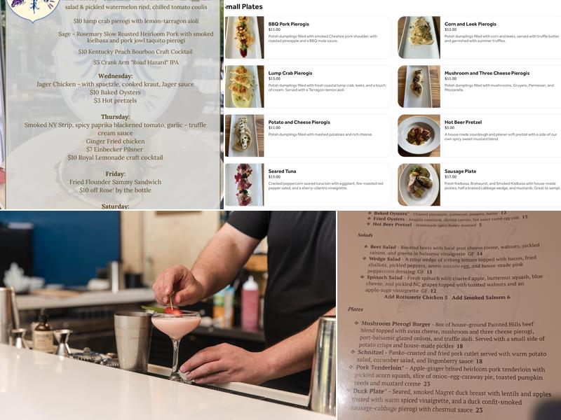 J Betski's Menu