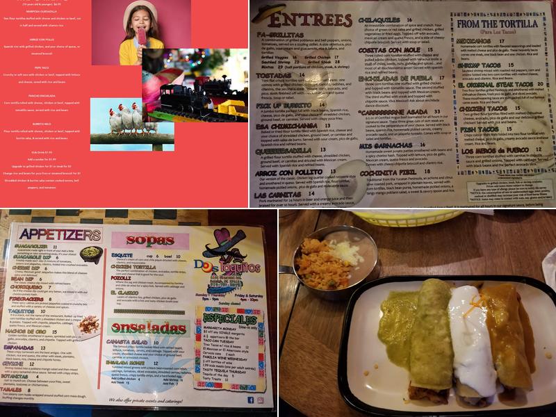 Dos Taquitos Menu