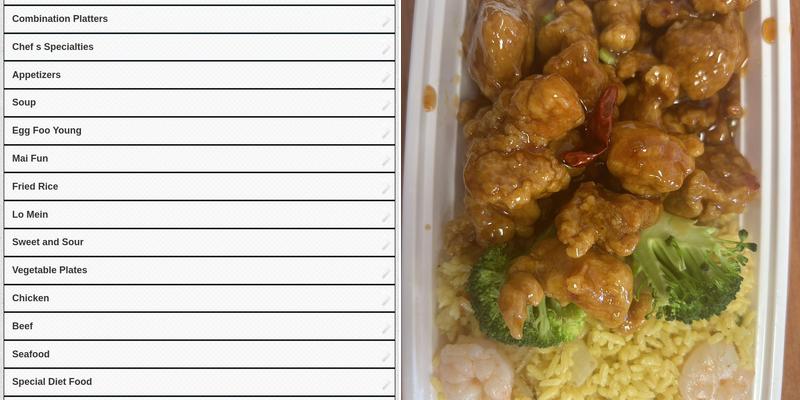 Panda House Menu
