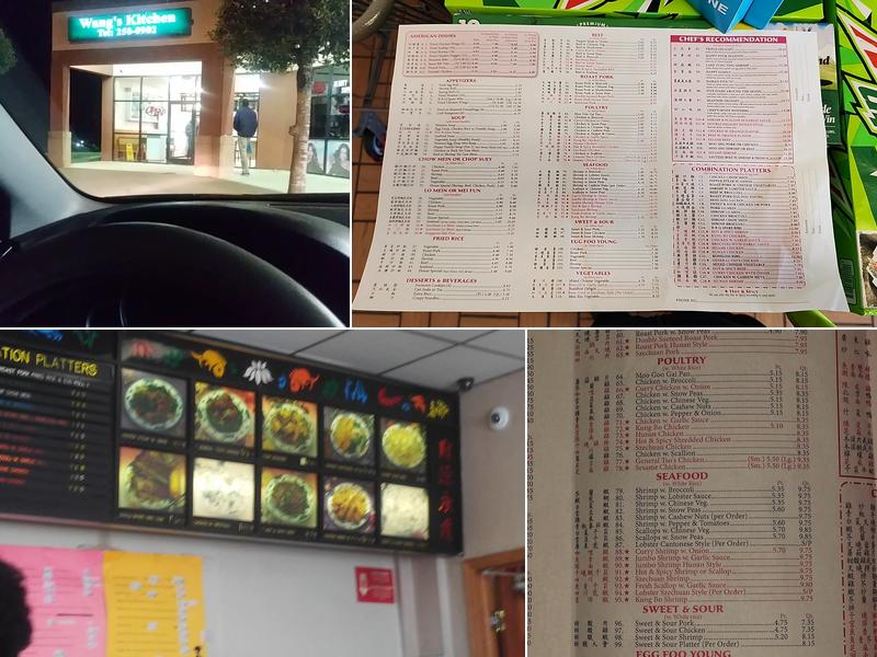 Wang's Kitchen Menu
