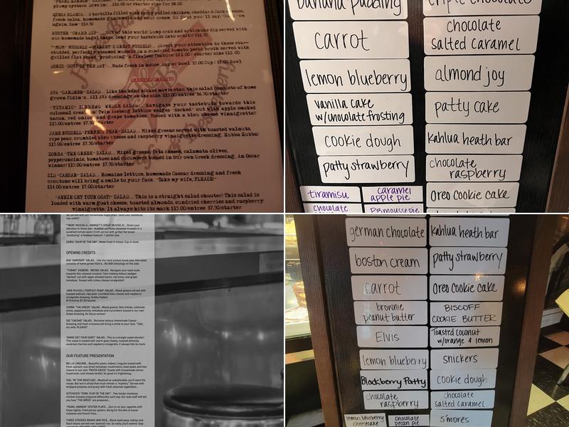 Hayes Barton Cafe & Dessertery Menu