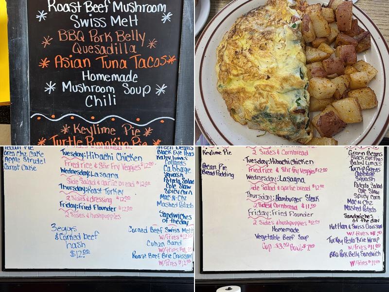 Diner Menu