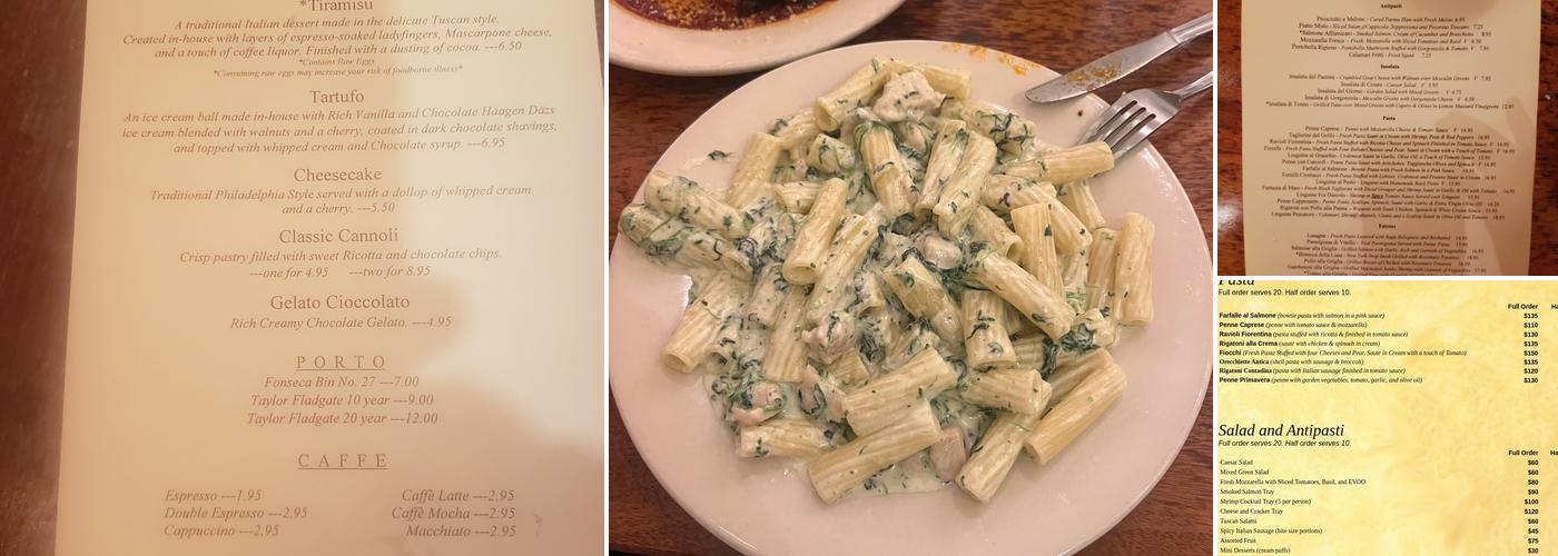 Caffe Luna Menu
