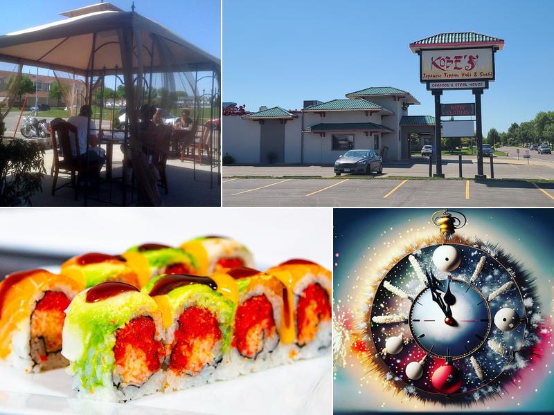 Kobe's Japanese Cuisine 4228 15th Ave S, Fargo