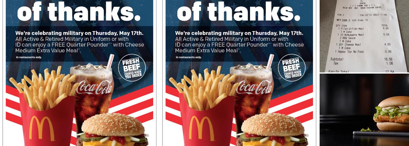McDonald's Menu