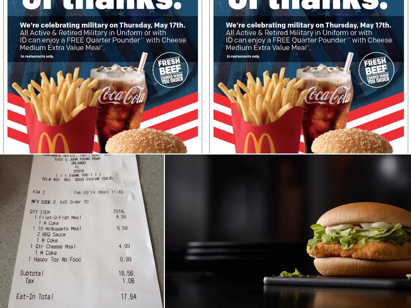 McDonald's Menu