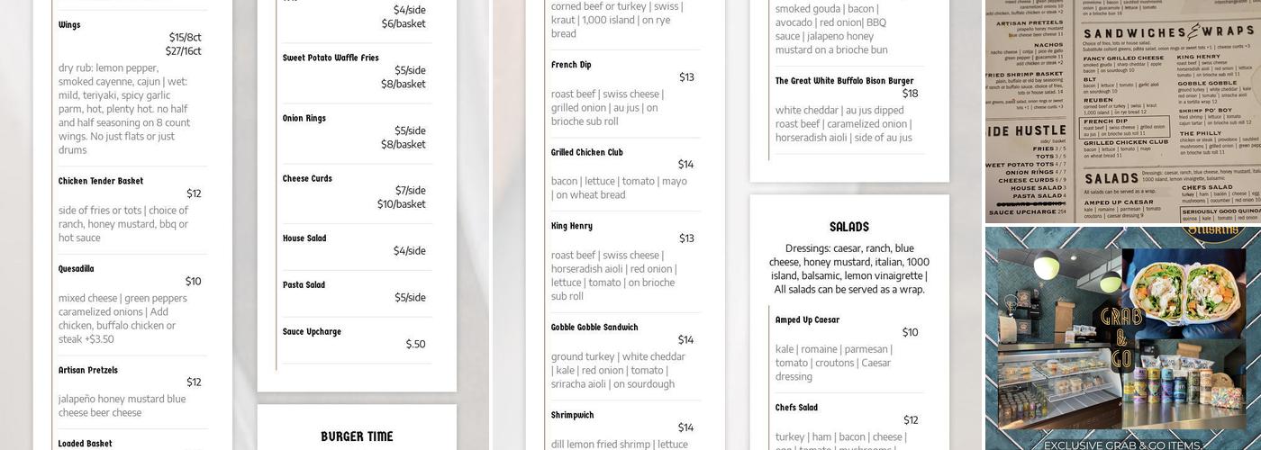 Stumble Stilskins Menu