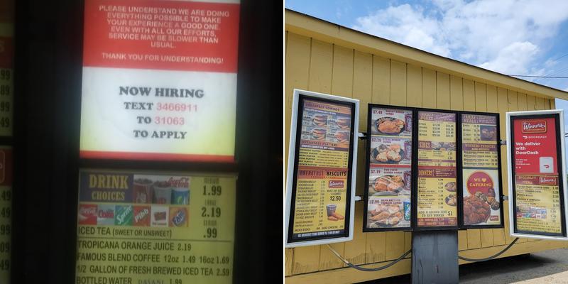 Mrs Winners Chicken & Biscuits Menu