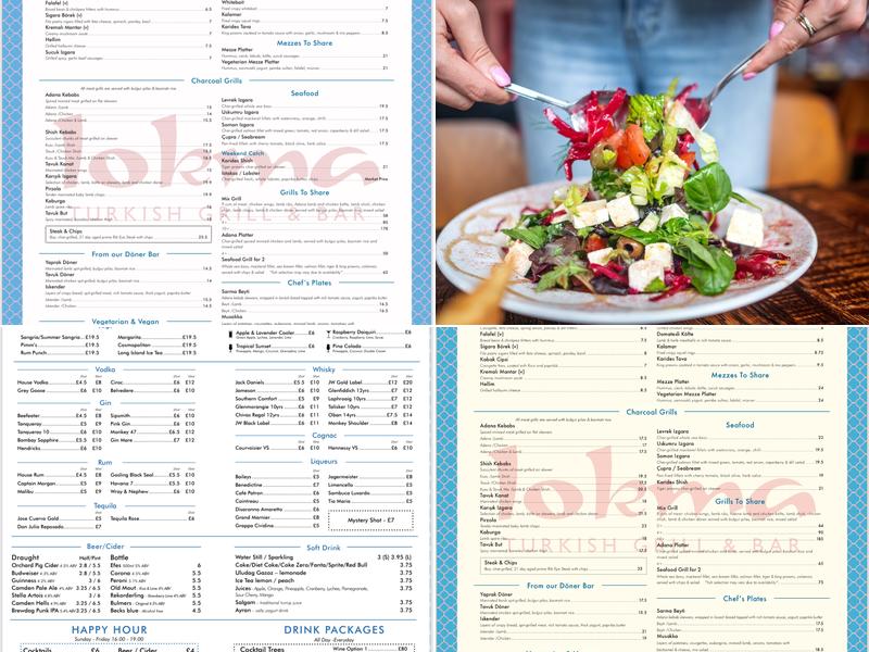 Lokma Turkish Grill & Bar Menu
