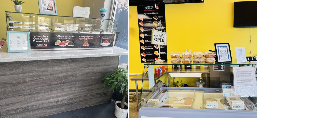 Savor The Moment Bakery Menu