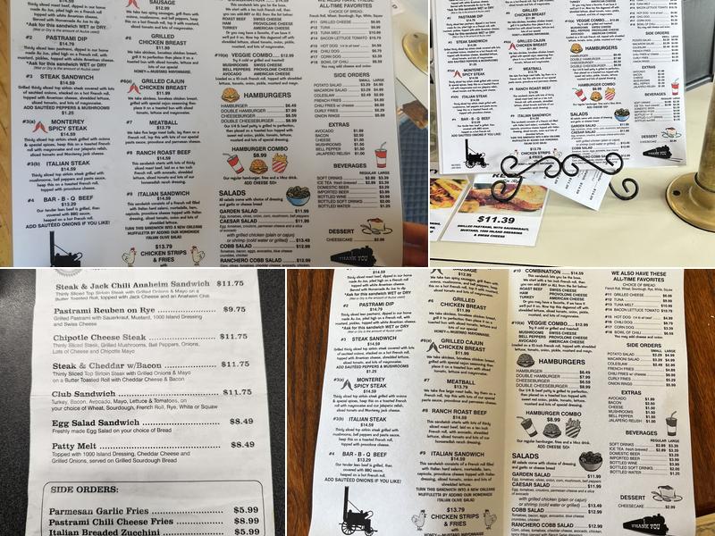 The Deli Menu