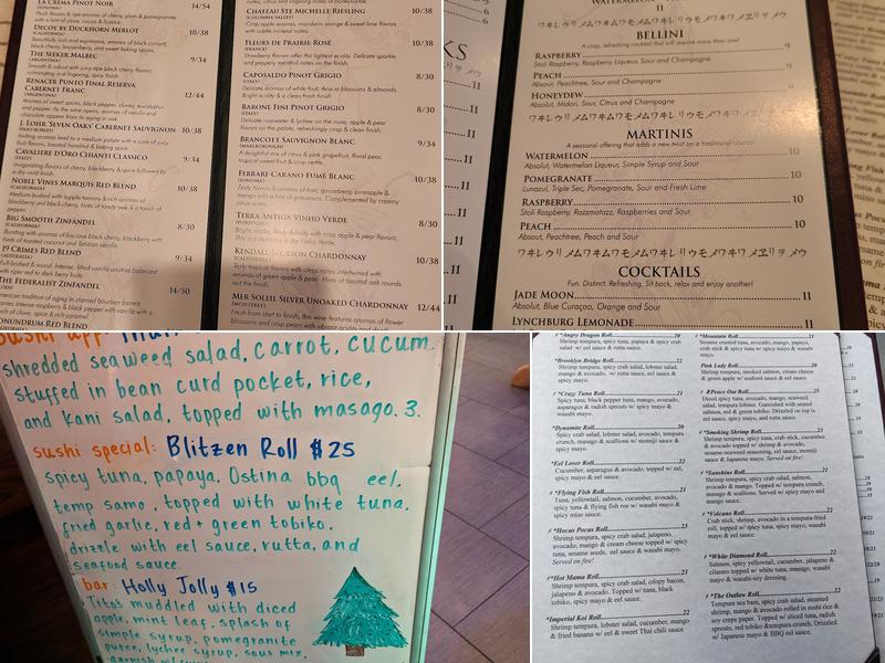 Imperial Koi Asian Bistro & Sushi Bar Menu