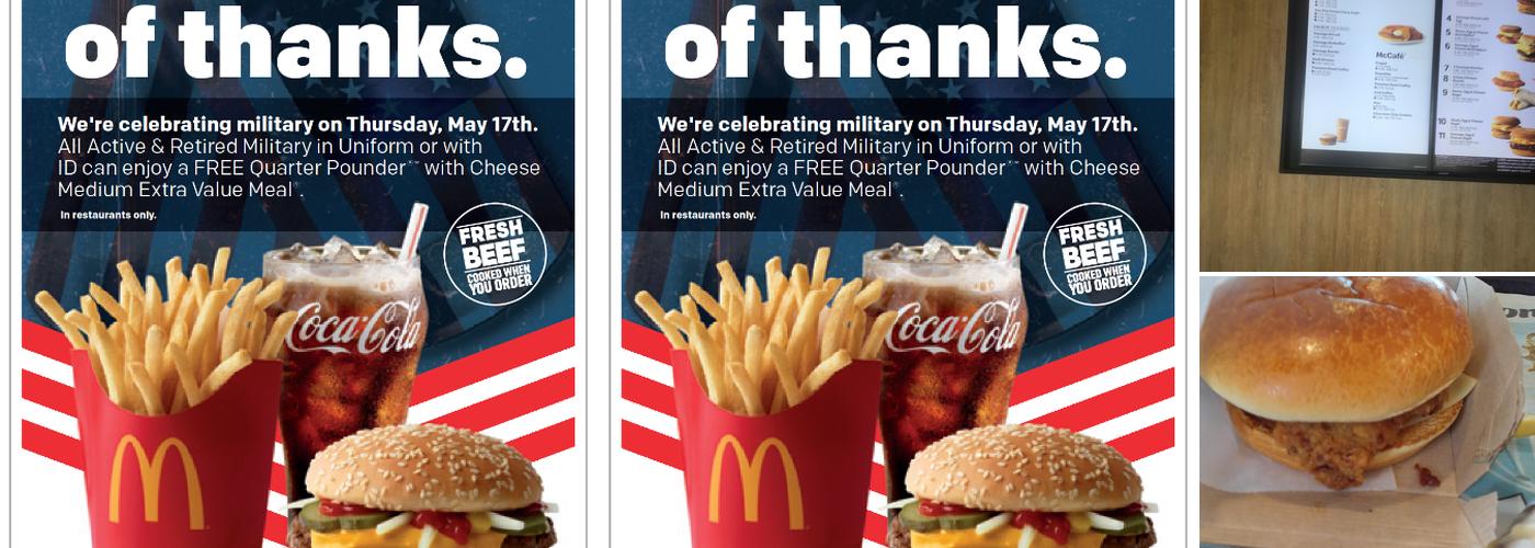 McDonald's Menu