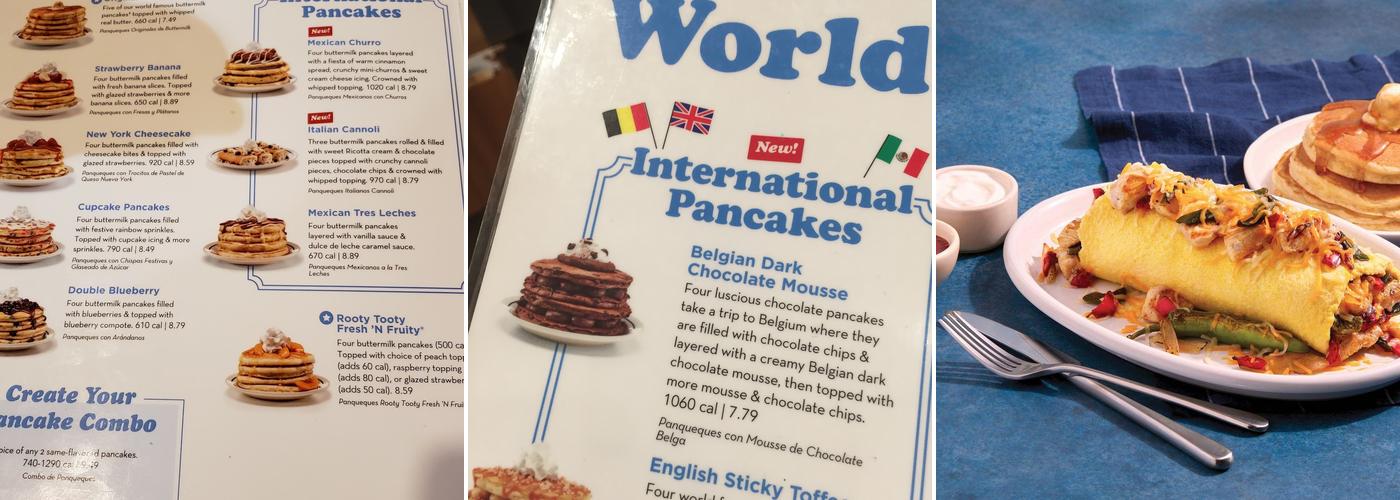 IHOP Menu