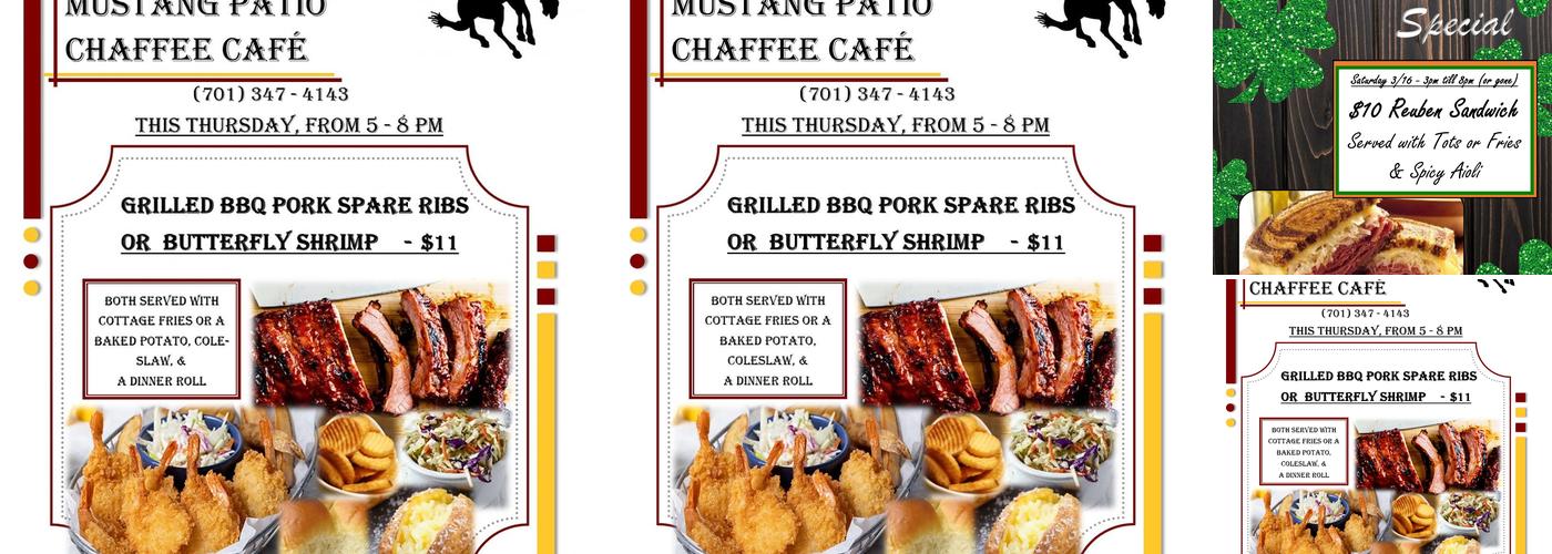 Chaffee Cafe & Store Menu