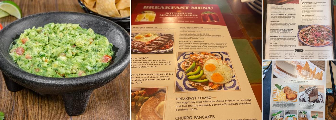 El Torito Menu