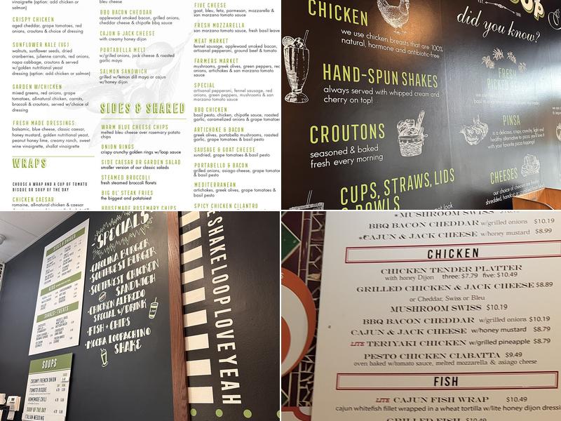 The Loop Restaurant Menu