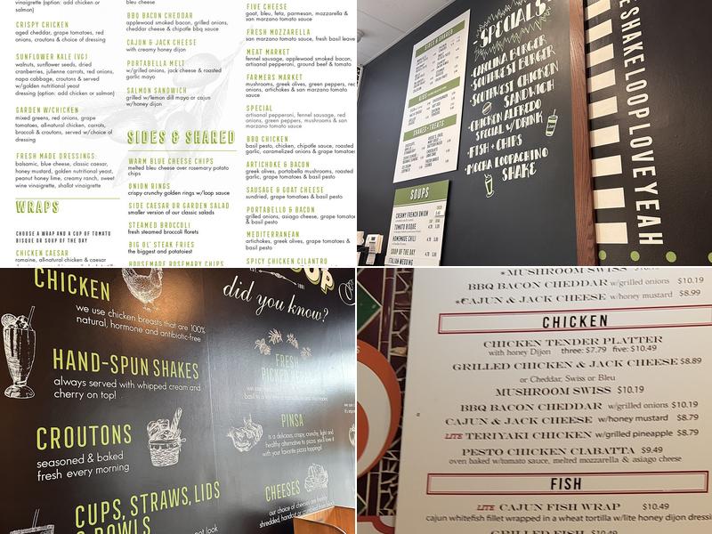The Loop Restaurant Menu
