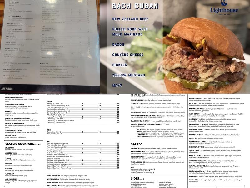 Burger Bach - Durham Menu