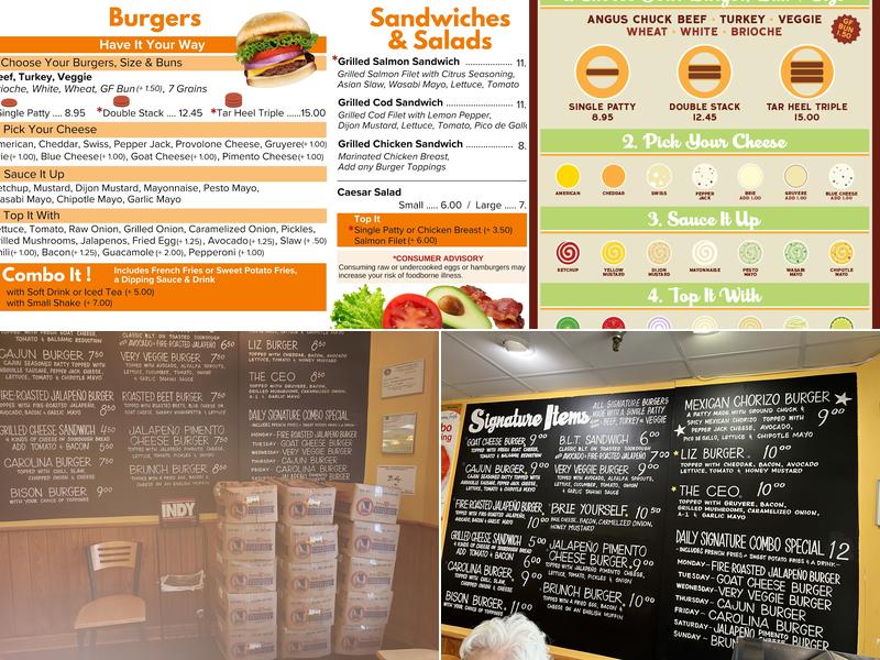 Buns Menu