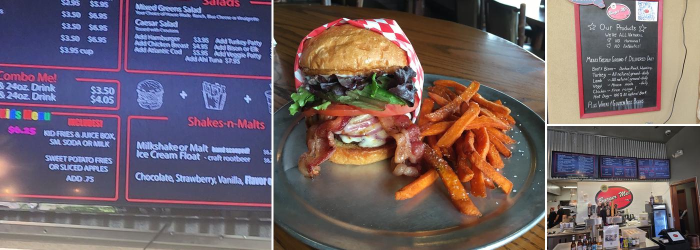 Burger Me! Menu