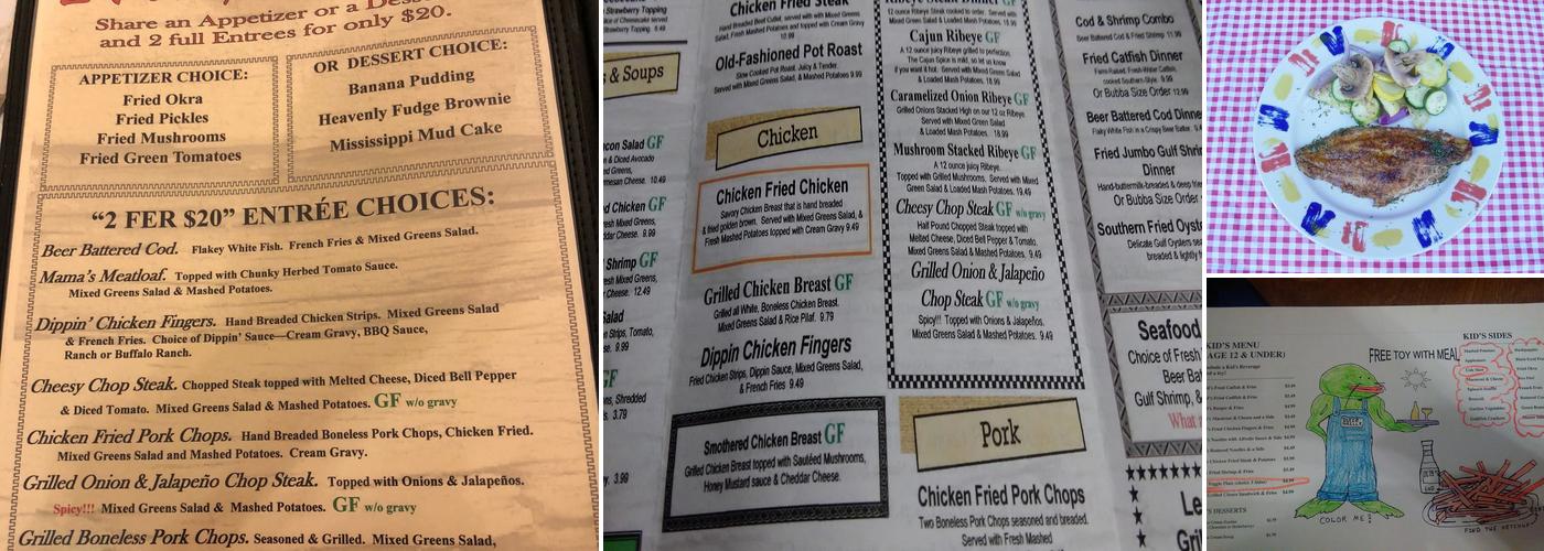 Rocket Wings & Dixie Grill Menu
