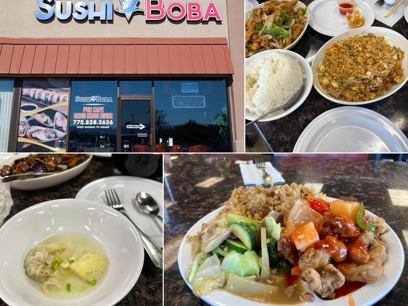 Sushi Boba Pho Cafe Hong Kong Diner