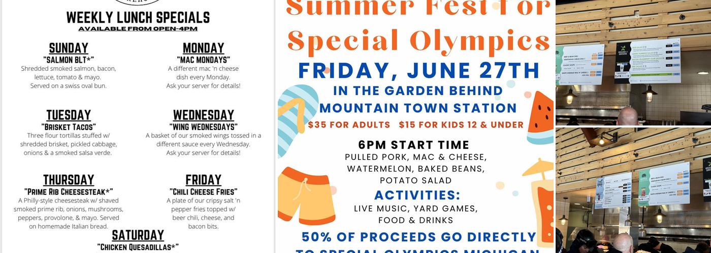 Summit Smokehouse Menu