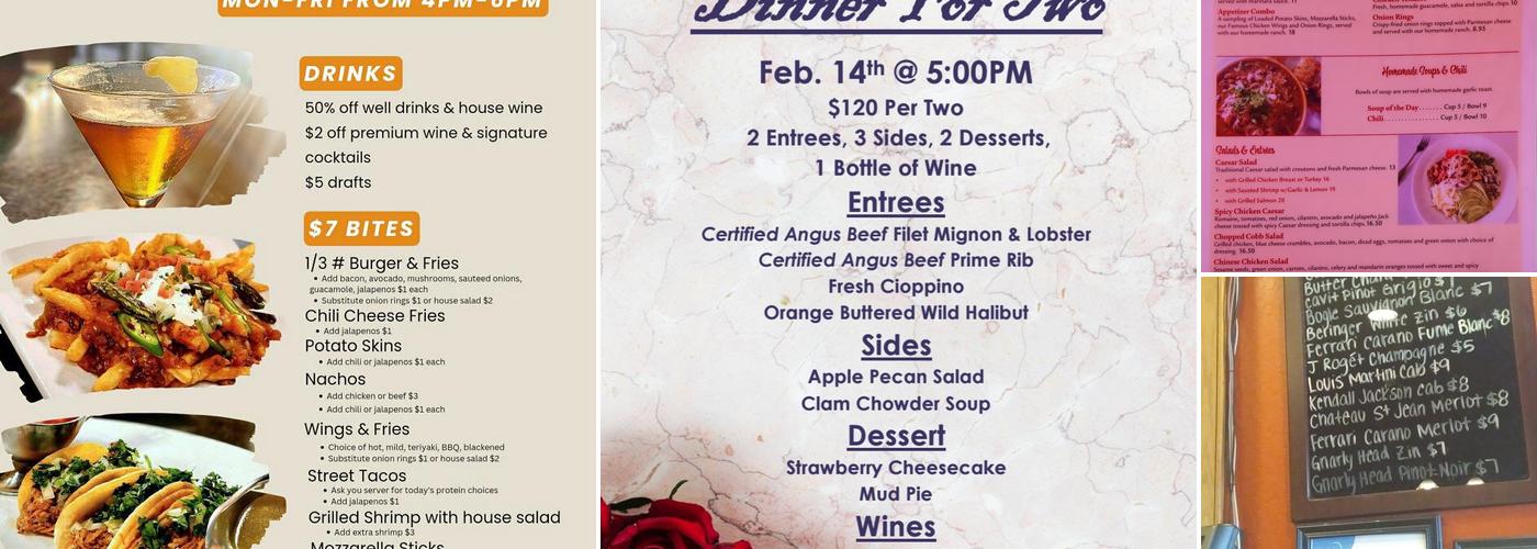 Lakeside Bar & Grill Menu