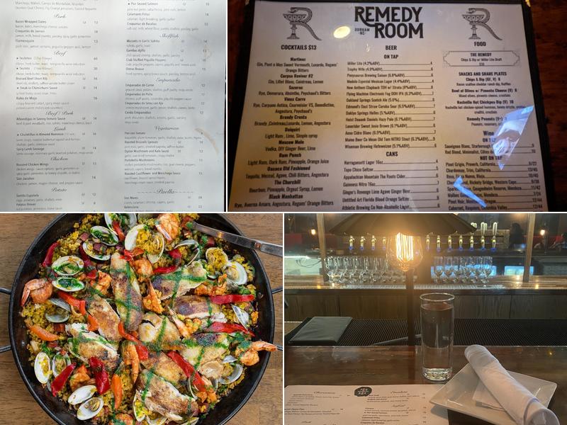 Taberna Tapas Menu