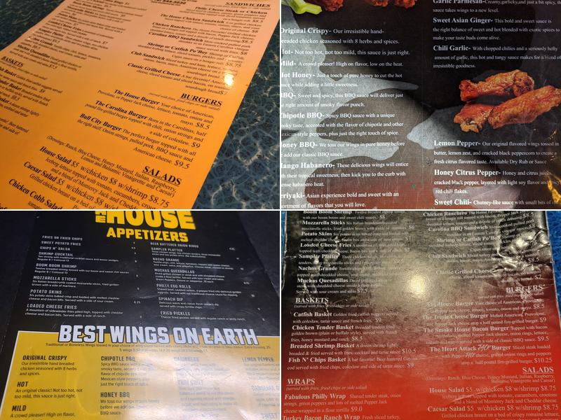 The House Menu