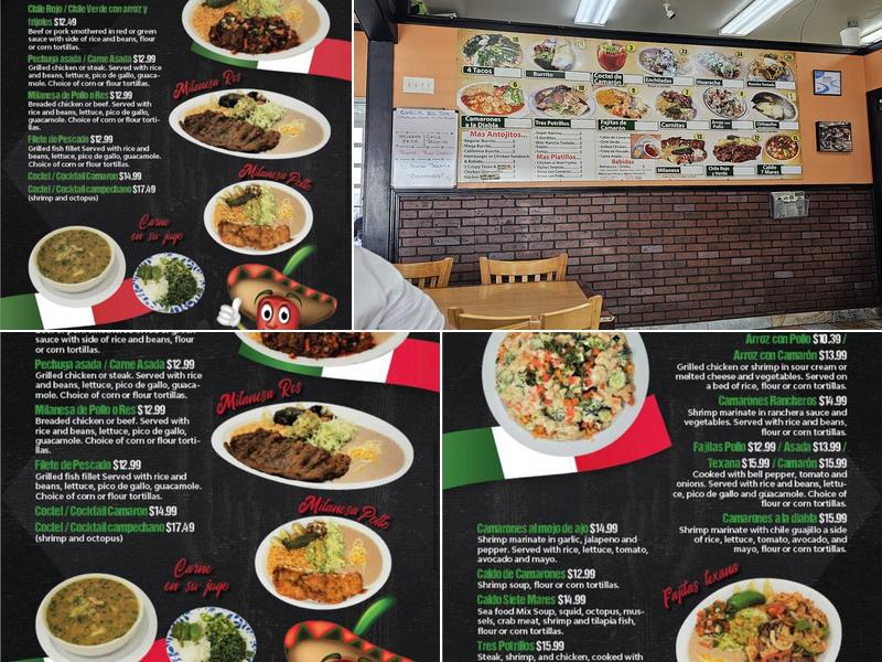 El Rancho Taqueria Menu