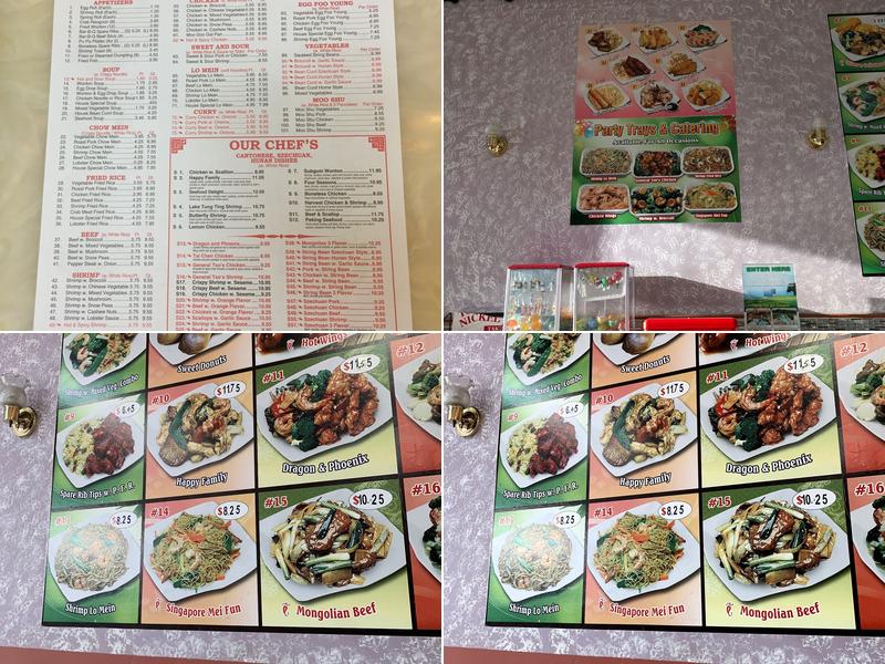 China Chef Menu