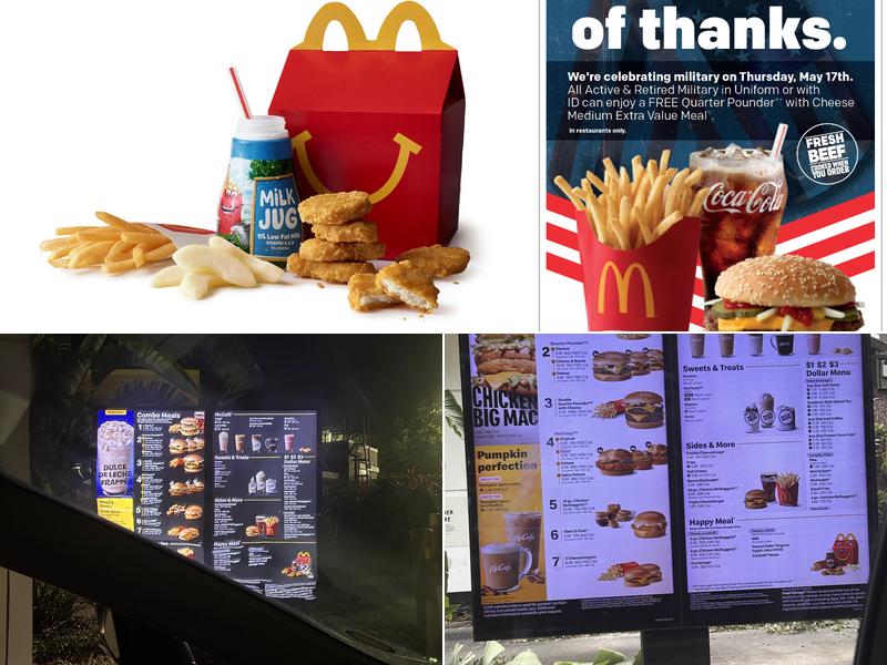 McDonald's Menu