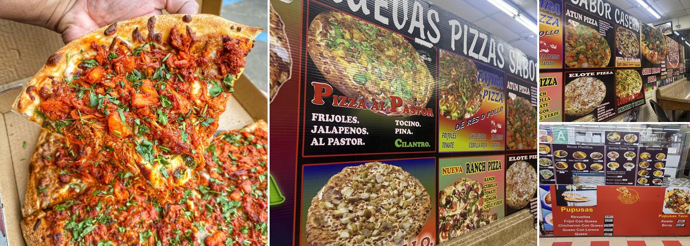 Central Pizza Menu